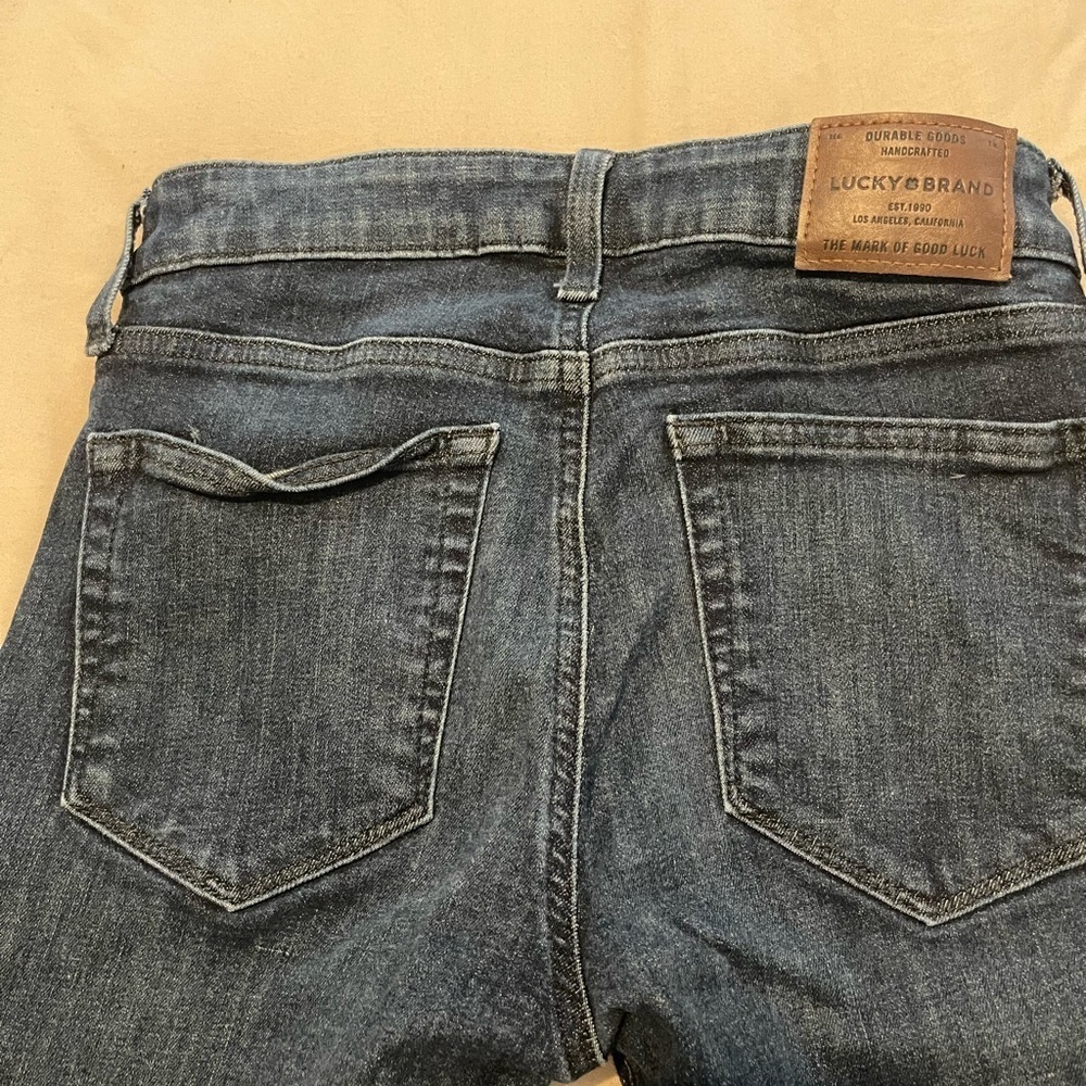 Lucky Brand Ava Super Skinny Women's Dark Wash Jeans Size 25 - Picture 5 of 7